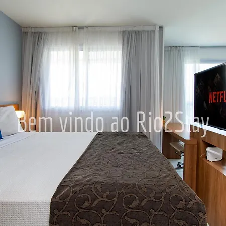 Verano Stay Flat Com Garagem E Wi-Fi - Parque Olimpico Rio de Janeiro Exterior photo